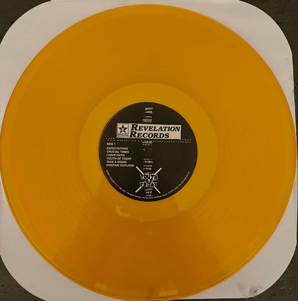 Youth Of Today : Can't Close My Eyes (LP, Album, RE, RM, Ora)