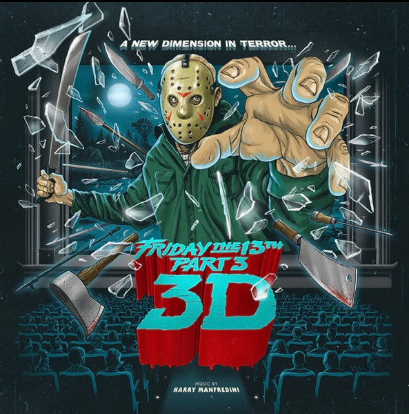 Harry Manfredini : Friday The 13th Part 3 3D (2xLP, Pam + Album, Dlx, 3-D)