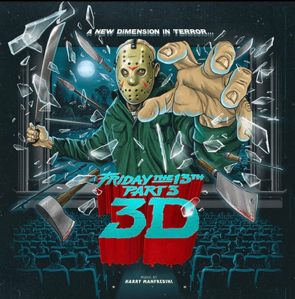 Harry Manfredini : Friday The 13th Part 3 3D (2xLP, Pam + Album, Dlx, 3-D)