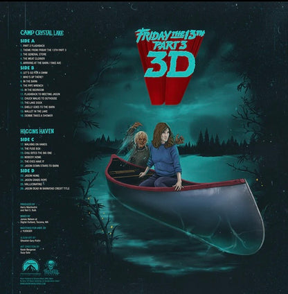 Harry Manfredini : Friday The 13th Part 3 3D (2xLP, Pam + Album, Dlx, 3-D)
