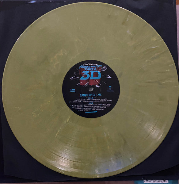 Harry Manfredini : Friday The 13th Part 3 3D (2xLP, Pam + Album, Dlx, 3-D)