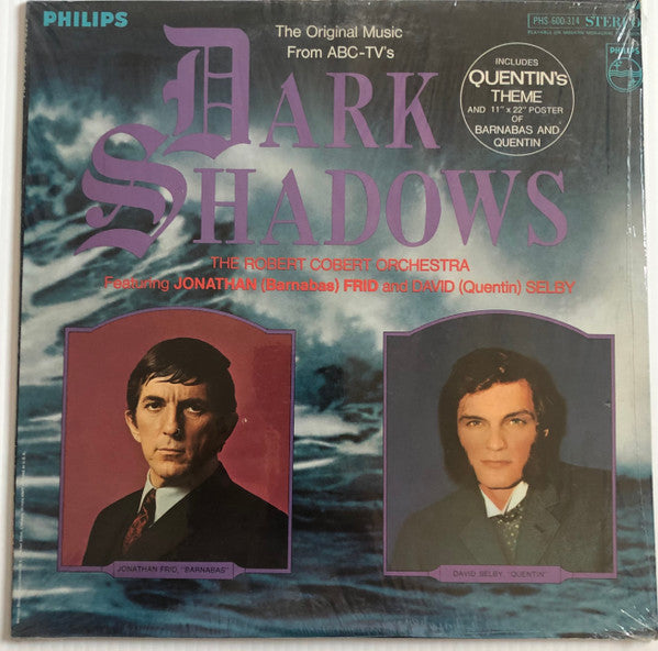 The Robert Cobert Orchestra Featuring Jonathan (Barnabas) Frid* And David (Quentin) Selby* : The Original Music From ABC-TV's Dark Shadows (LP, Album, RCA)