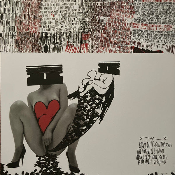 The Distillers : Coral Fang (LP, Album, Ltd, Num, RE, Whi)