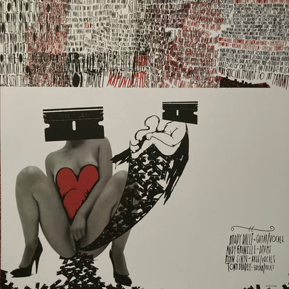 The Distillers : Coral Fang (LP, Album, Ltd, Num, RE, Whi)
