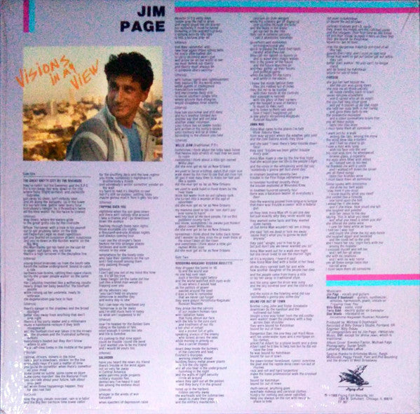 Jim Page : Visions In My View (LP)
