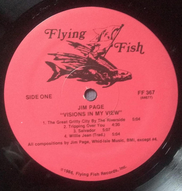 Jim Page : Visions In My View (LP)