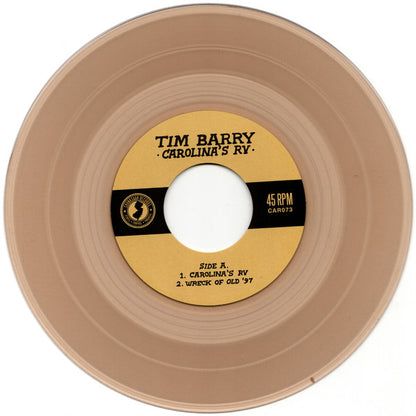 Tim Barry : Carolina's RV (7", EP, Ltd, Bee)