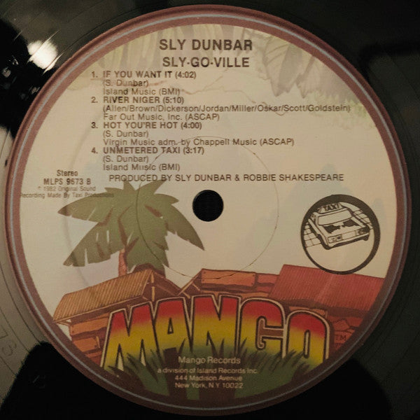Sly Dunbar : Sly-Go-Ville (LP, Album, Hau)