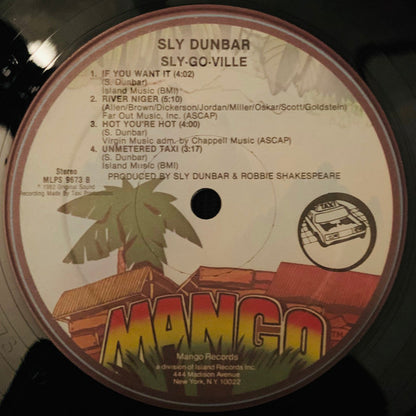 Sly Dunbar : Sly-Go-Ville (LP, Album, Hau)
