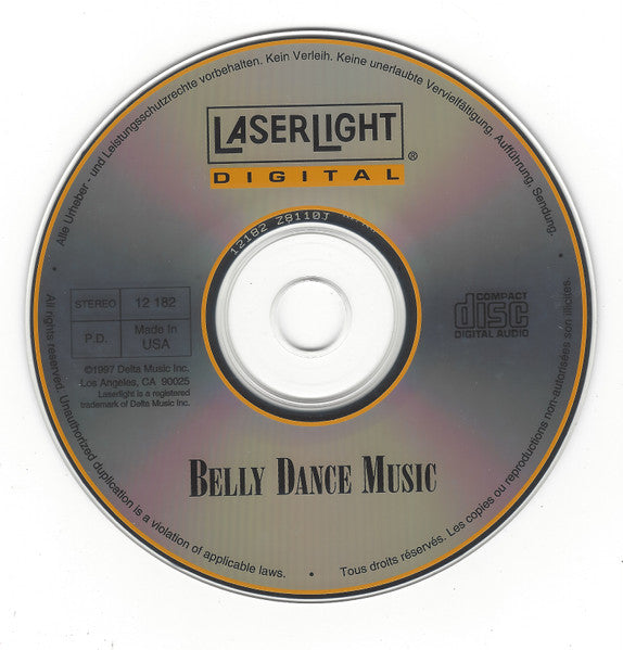 Unknown Artist : Authentic Belly Dance Music (CD)