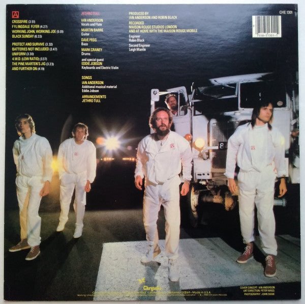 Jethro Tull : A (LP, Album, San)