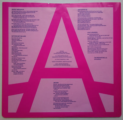 Jethro Tull : A (LP, Album, San)