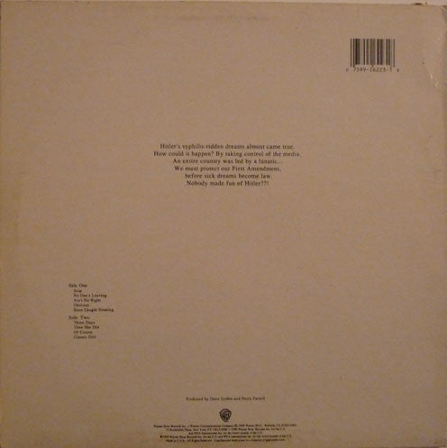 Jane's Addiction : Ritual De Lo Habitual (LP, Album, Cen)