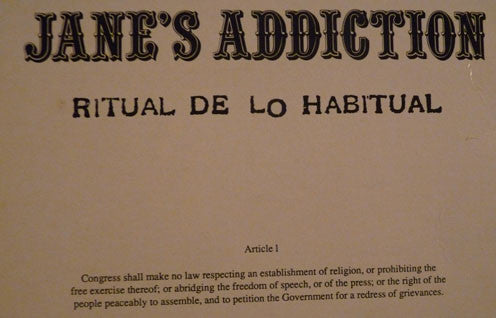Jane's Addiction : Ritual De Lo Habitual (LP, Album, Cen)