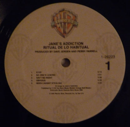 Jane's Addiction : Ritual De Lo Habitual (LP, Album, Cen)