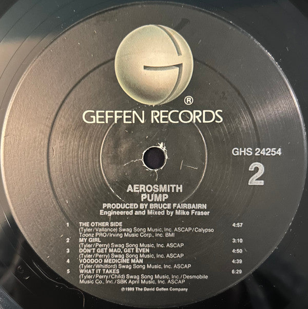 Aerosmith : Pump (LP, Album)