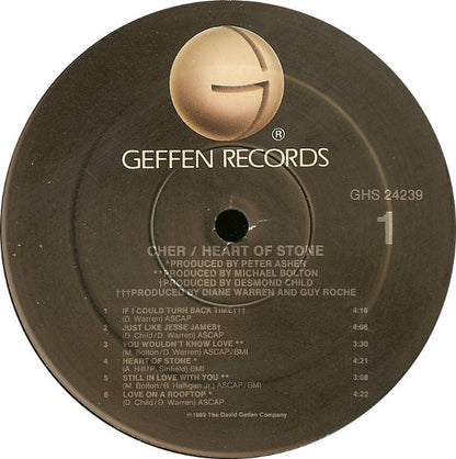 Cher : Heart Of Stone (LP, Album, Spe)