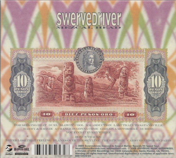 Swervedriver : Mezcal Head (CD, Album, RE, RM, Dig)