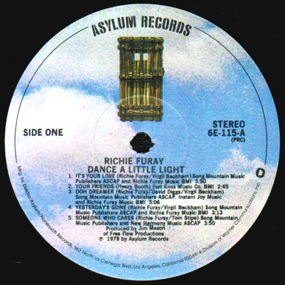 Richie Furay : Dance A Little Light (LP, Album, Ric)