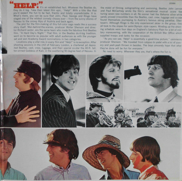 The Beatles : Help! (Original Motion Picture Soundtrack) (LP, Album, Jac)