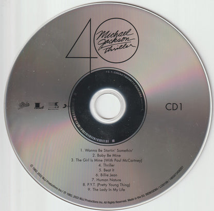 Michael Jackson : Thriller 40 (CD, Album, RE + CD + 40t)