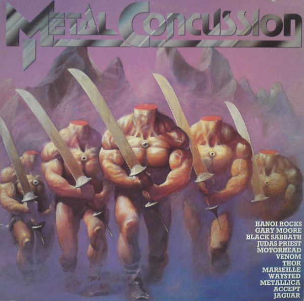Various : Metal Concussion (LP, Comp)