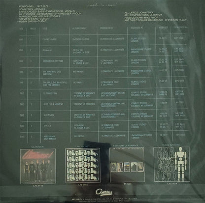 Ultravox : Three Into One (LP, Comp, Kee)
