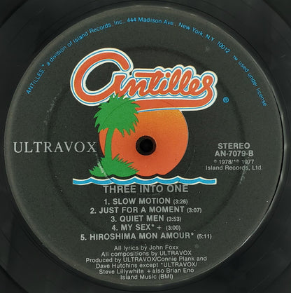Ultravox : Three Into One (LP, Comp, Kee)