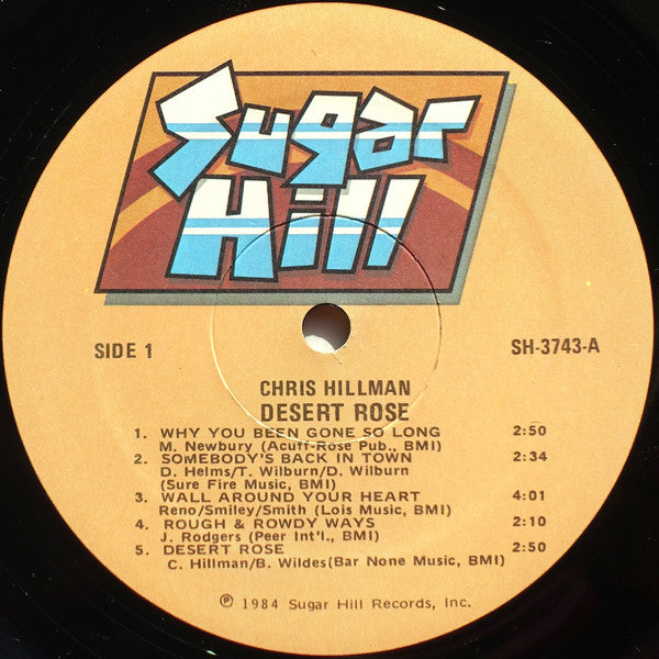 Chris Hillman : Desert Rose (LP, Album)