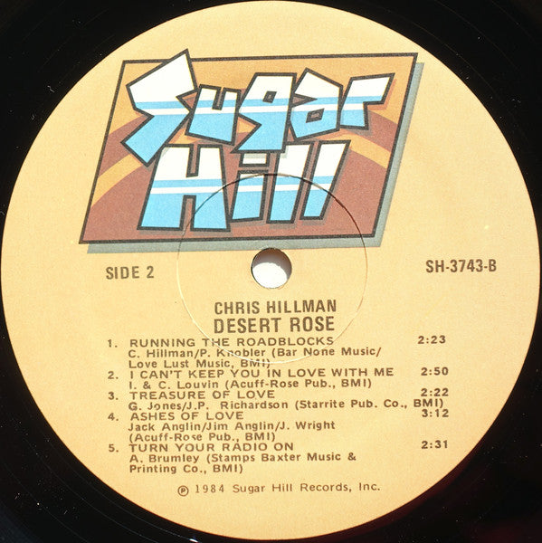 Chris Hillman : Desert Rose (LP, Album)
