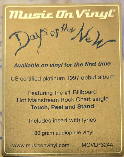 Days Of The New : Days Of The New (2xLP, Album, RE, 180)