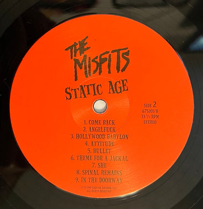 The Misfits* : Static Age (LP, Album, RE)