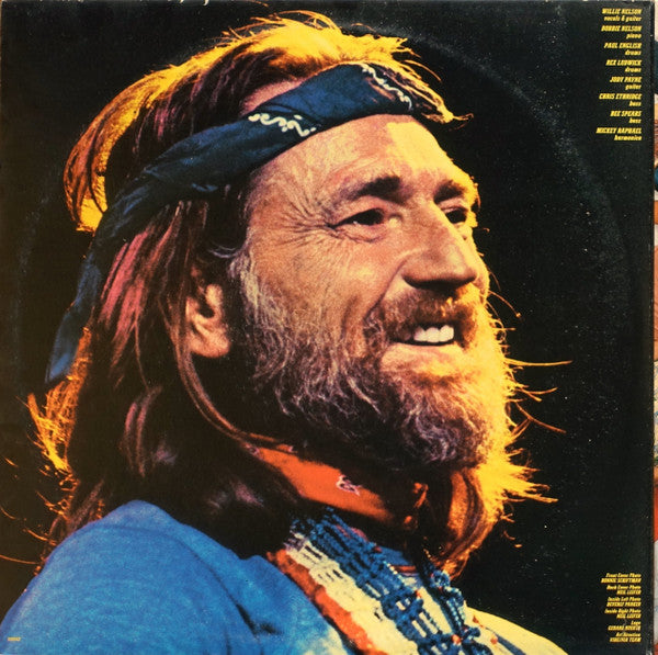 Willie Nelson : Willie And Family Live (2xLP, Album, RE, RP, Car)