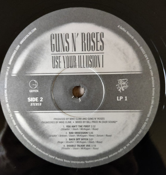 Guns N' Roses : Use Your Illusion I (2xLP, Album, RE, RM, Gat)