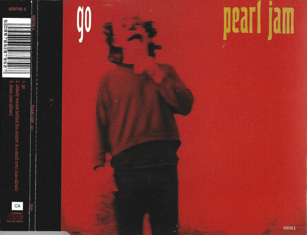 Pearl Jam : Go (CD, Single)