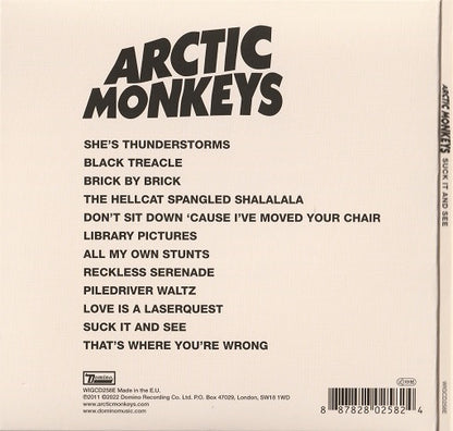 Arctic Monkeys : Suck It And See (CD, Album, RP, Gat)