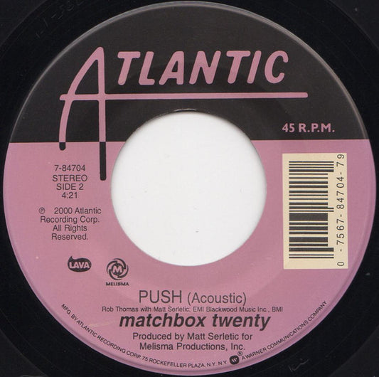Matchbox Twenty : Bent (7", Single)