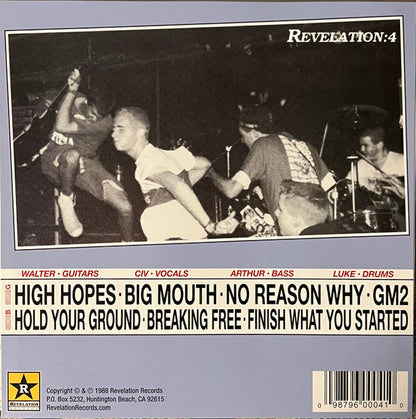 Gorilla Biscuits : Gorilla Biscuits (7", EP, RP, Tur)