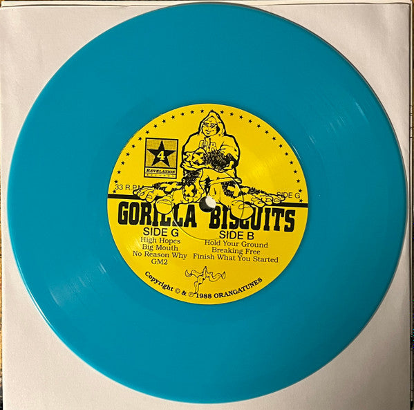 Gorilla Biscuits : Gorilla Biscuits (7", EP, RP, Tur)