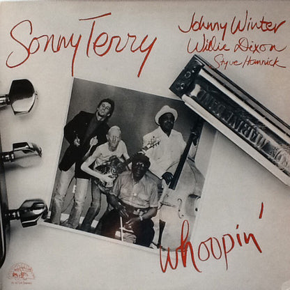 Sonny Terry, Johnny Winter, Willie Dixon, Styve Homnick : Whoopin' (LP, Album, RE)