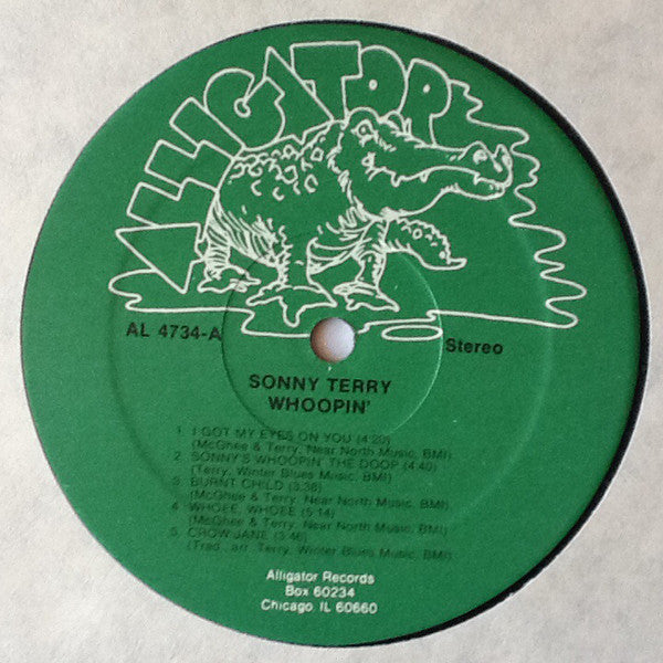 Sonny Terry, Johnny Winter, Willie Dixon, Styve Homnick : Whoopin' (LP, Album, RE)