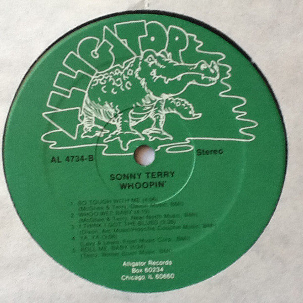 Sonny Terry, Johnny Winter, Willie Dixon, Styve Homnick : Whoopin' (LP, Album, RE)