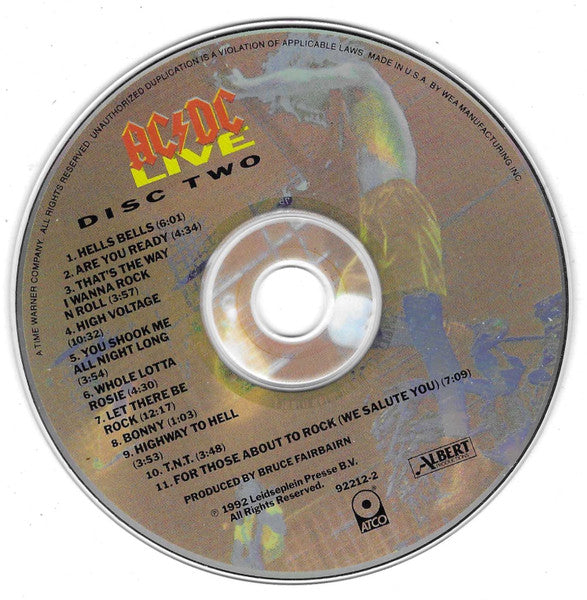AC/DC : Live (2xCD, Album, RE, Spe)