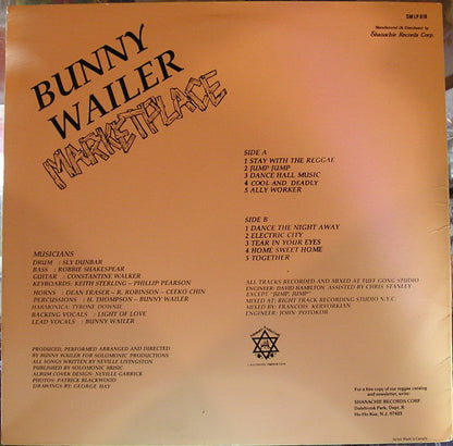 Bunny Wailer : Marketplace (LP, Album)