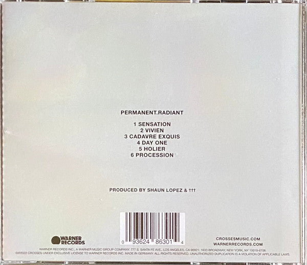 ††† : Permanent.Radiant (CD, EP)