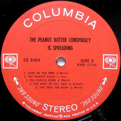 The Peanut Butter Conspiracy : The Peanut Butter Conspiracy Is Spreading (LP, Album)