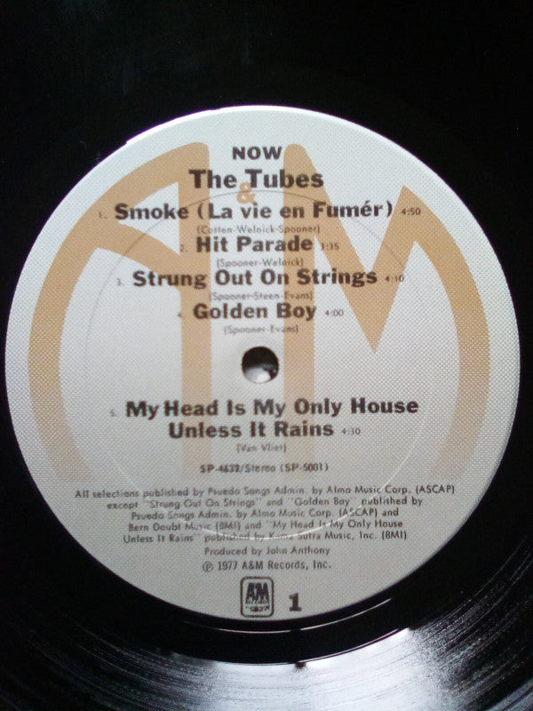 The Tubes : Now (LP, Album, Gre)