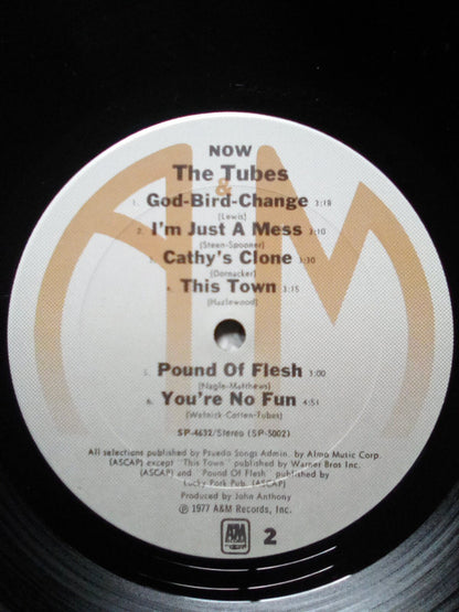 The Tubes : Now (LP, Album, Gre)