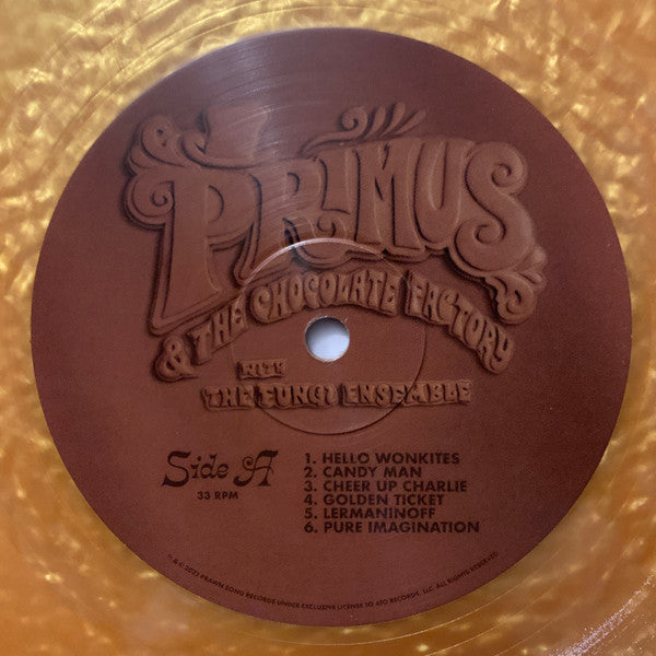 Primus : Primus & The Chocolate Factory With The Fungi Ensemble (LP, Ltd, Gol)