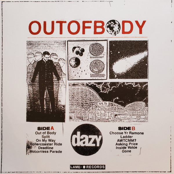 Dazy (4) : Out Of Body (LP, Album, Ltd, Cok)